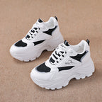 Women's Fashion Chunky Sneakers Trendy Wedge Sports Shoes