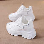Women's Fashion Chunky Sneakers Trendy Wedge Sports Shoes
