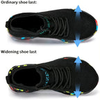Plus-Size Wide Toe Box Lightweight&Breathable Sneakers Walking Shoes