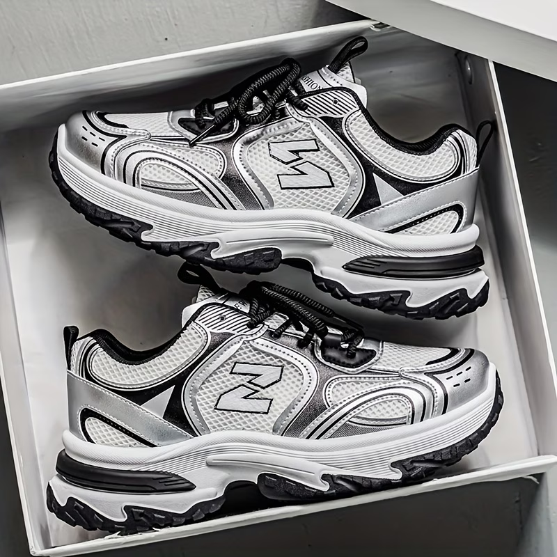 Men's Fashion Trendy Versatile Letter Print Shoes Sneakers