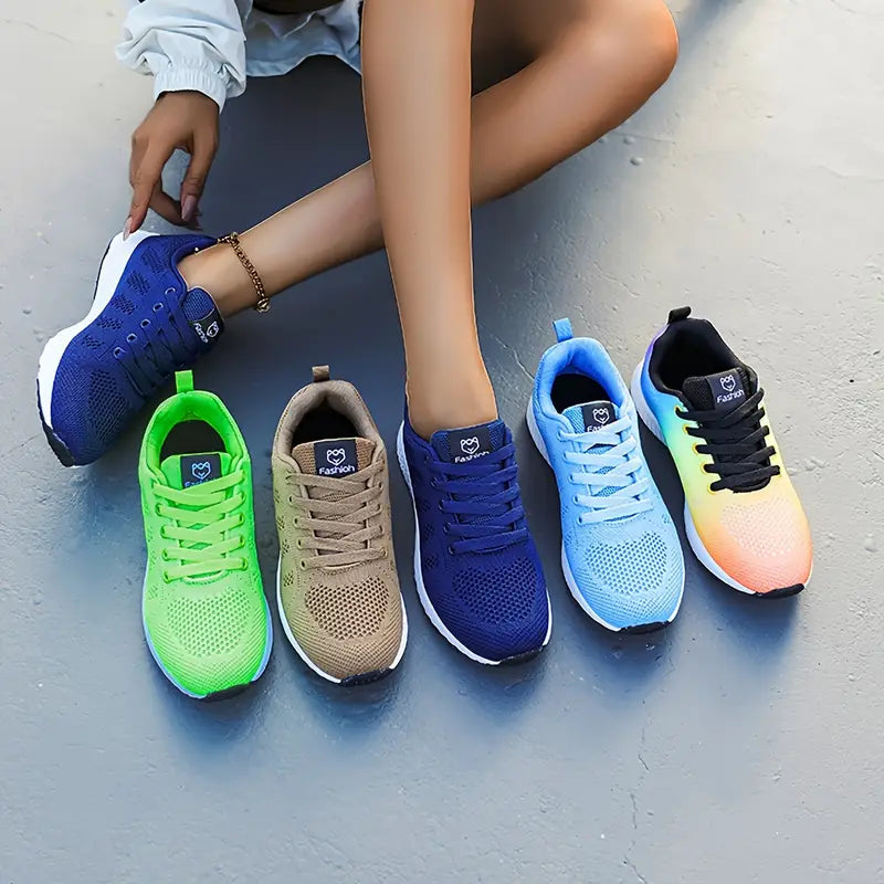 Women's Breathable All-Season Sports Sneakers
