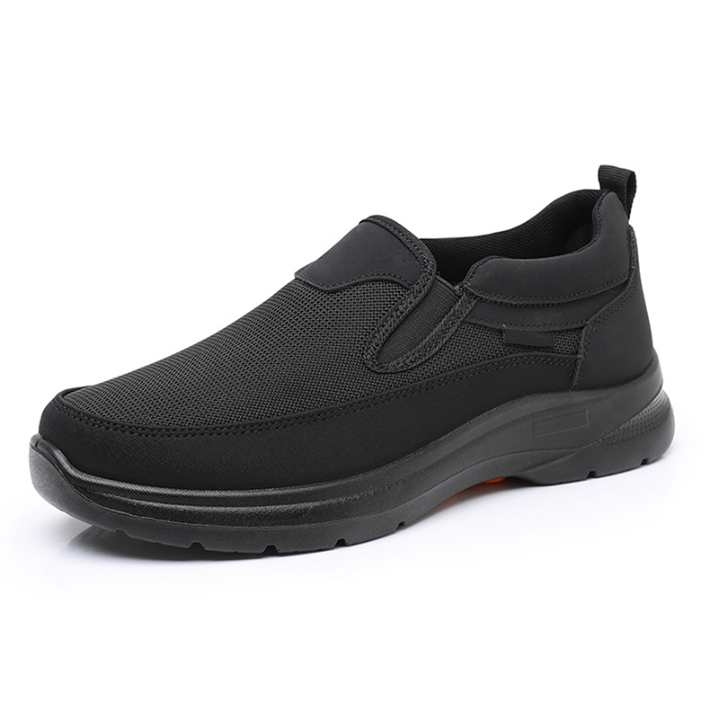 👟Men's Orthopedic Breathable Slip-On Sneakers - Arch Support with Memory Foam Insoles for All-Day Comfort 🏃‍♂️💨