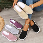 Women's Soft Sole Non-Slip Casual & Versatile Slip-On Walking Sneakers