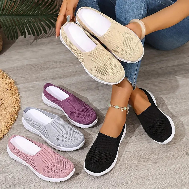 Women's Soft Sole Non-Slip Casual & Versatile Slip-On Walking Sneakers