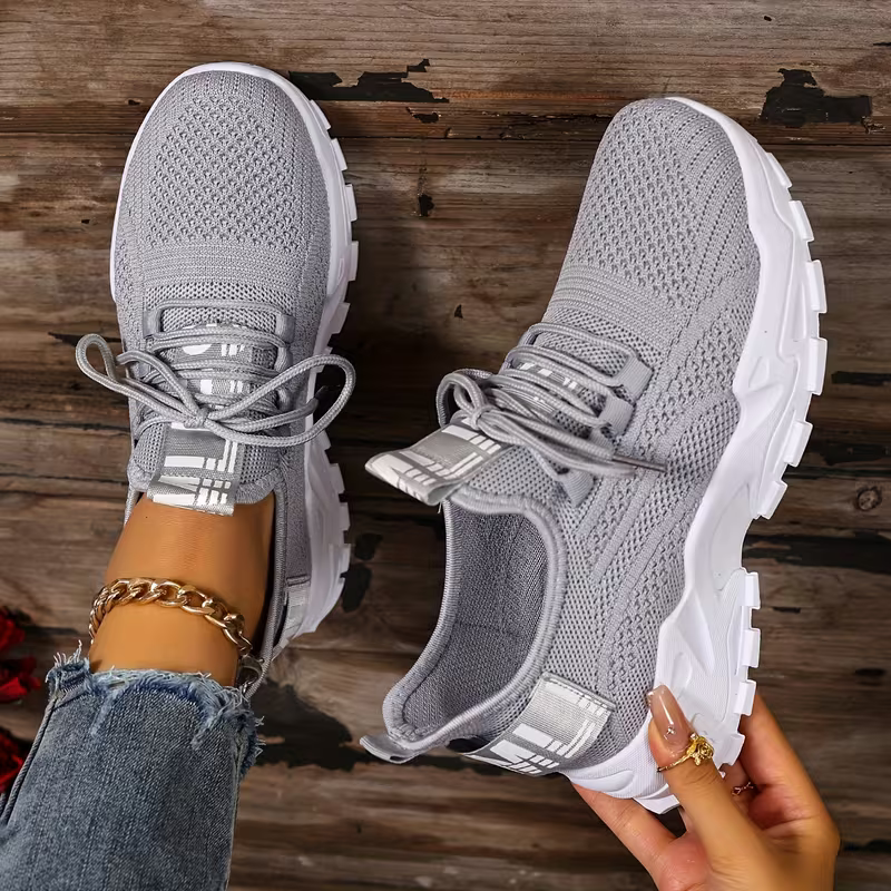 Women's Breathable & Lightweight Cushioned Sole Slip-On Sneakers