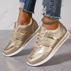 Women's Stylish and Elegant Lightweight Sneakers Lace-Up Shoes for All Seasons