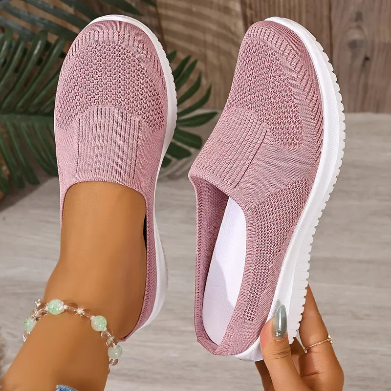 Women's Soft Sole Non-Slip Casual & Versatile Slip-On Walking Sneakers