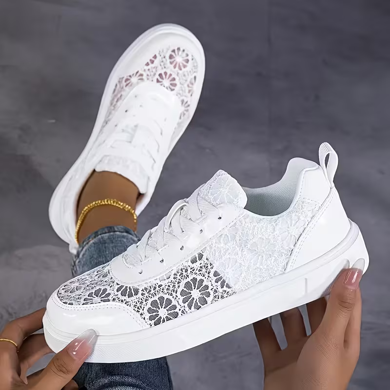 Women's Breathable & Lightweight Lace Non-Slip Sneakers Sports Shoes