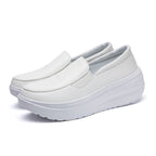 Women's Ergonomic Pain Relief Arch Support Leather Shoes