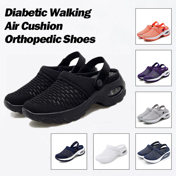DIABETIC WALKING AIR CUSHION SLIP-ON SHOES