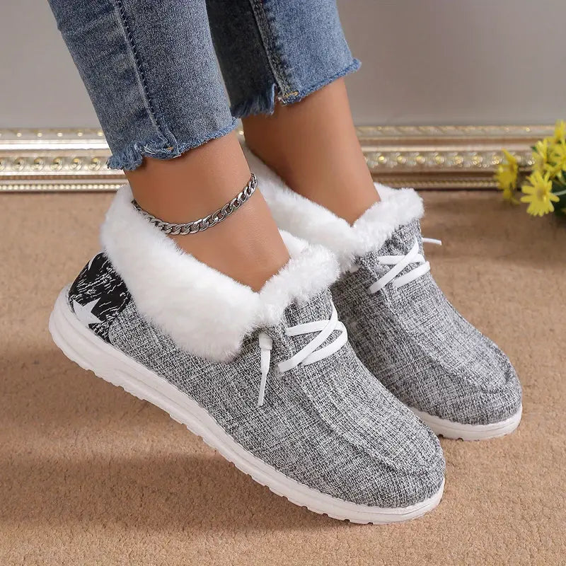 Cozy Womens Thermal Winter Ankle Boots