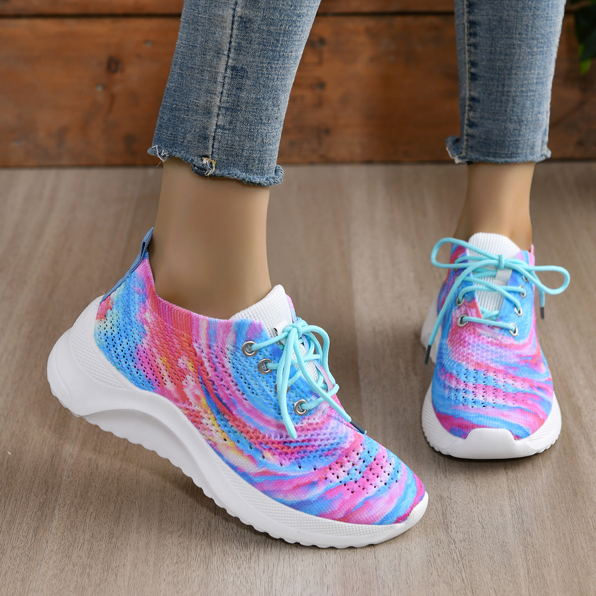 🔥Last Day 49% OFF — Flying weaving Breathable Orthopedic Sneakers
