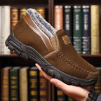 Arch support waterproof fleece snow boots