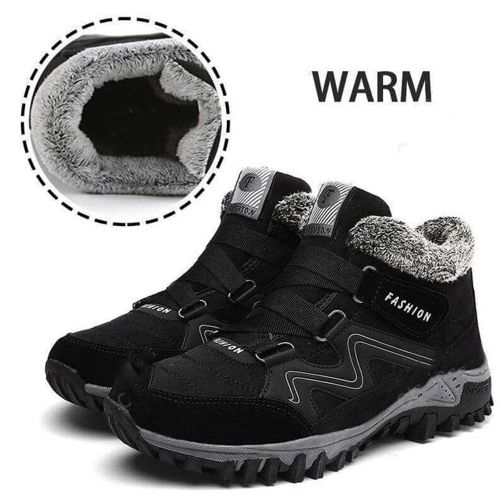 Women's Winter Snowy Villi Leather Thermal Boots
