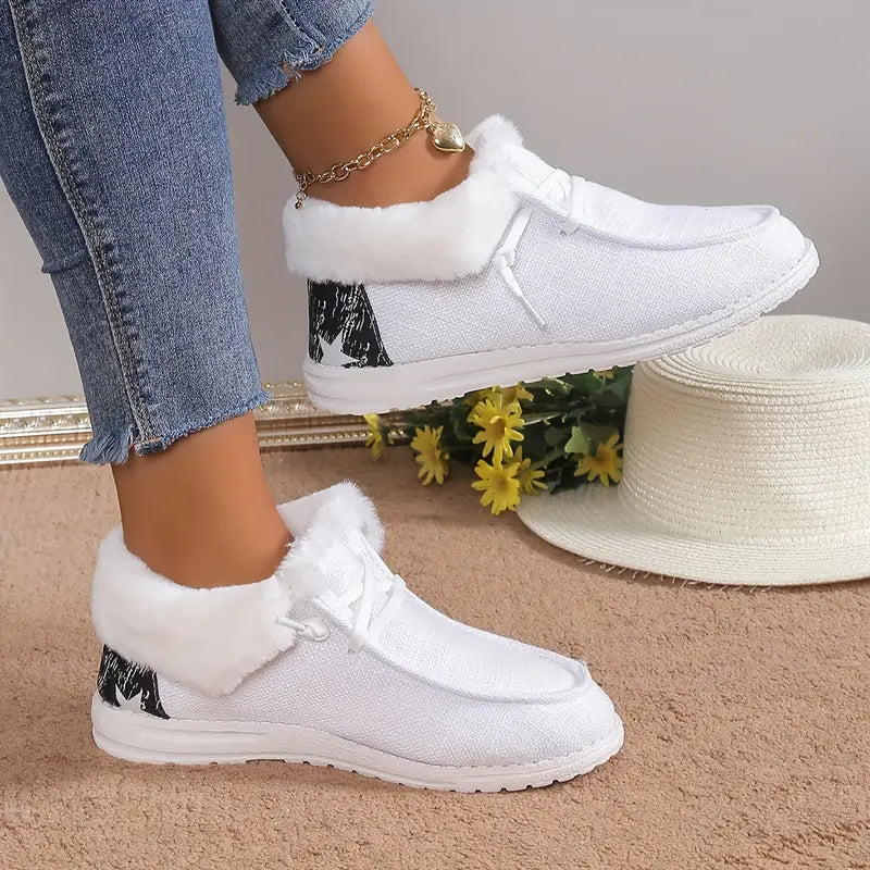 Cozy Womens Thermal Winter Ankle Boots