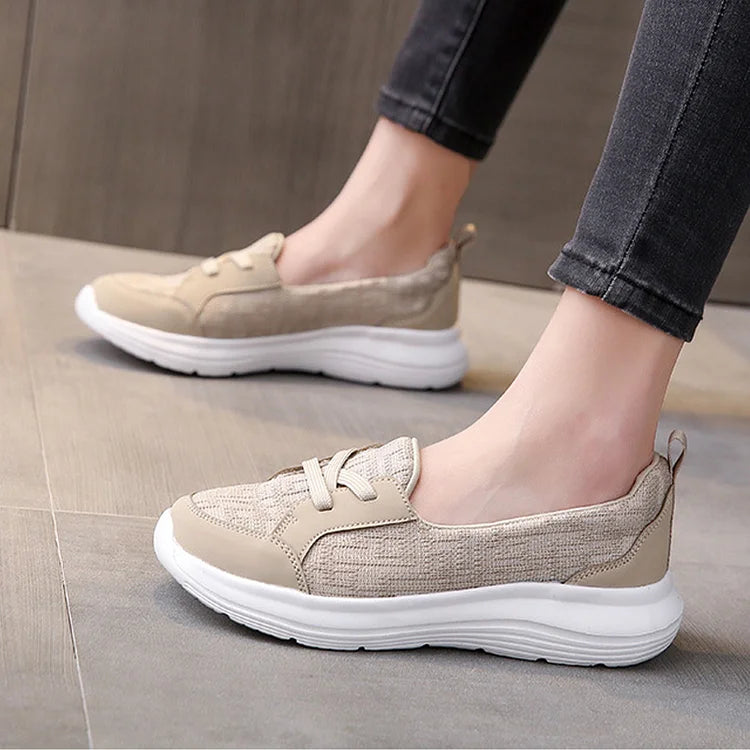 Orthopedic Women's Breathable Slip On Arch Support Non-slip Shoes