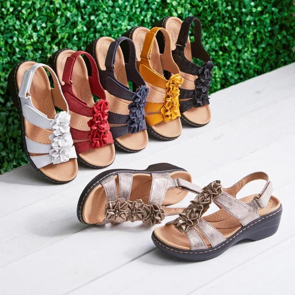 Bohemian Summer Soft Bottom Orthopedic Sandals