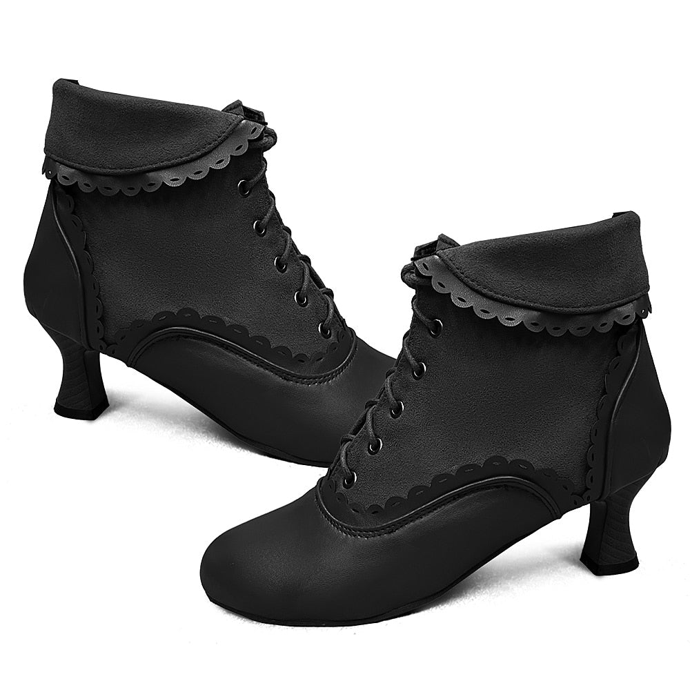 Women's Vintage Heel Boots