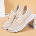 Women's Fashion Breathable Wedge Sneakers