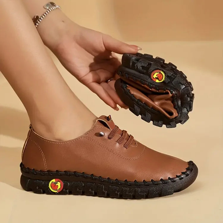 2024 Comfortable Genuine Leather Sneakers Walking Shoes