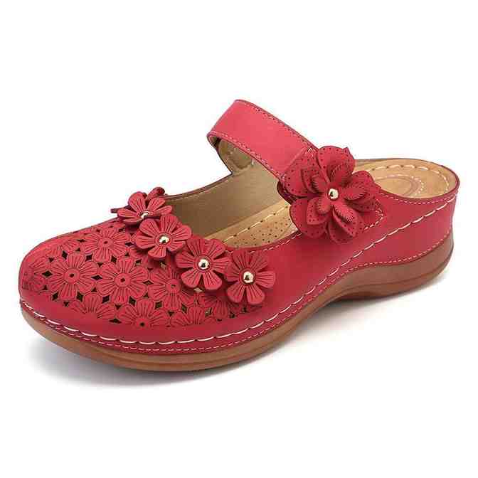 FLAT ROUND TOE CASUAL SANDALS