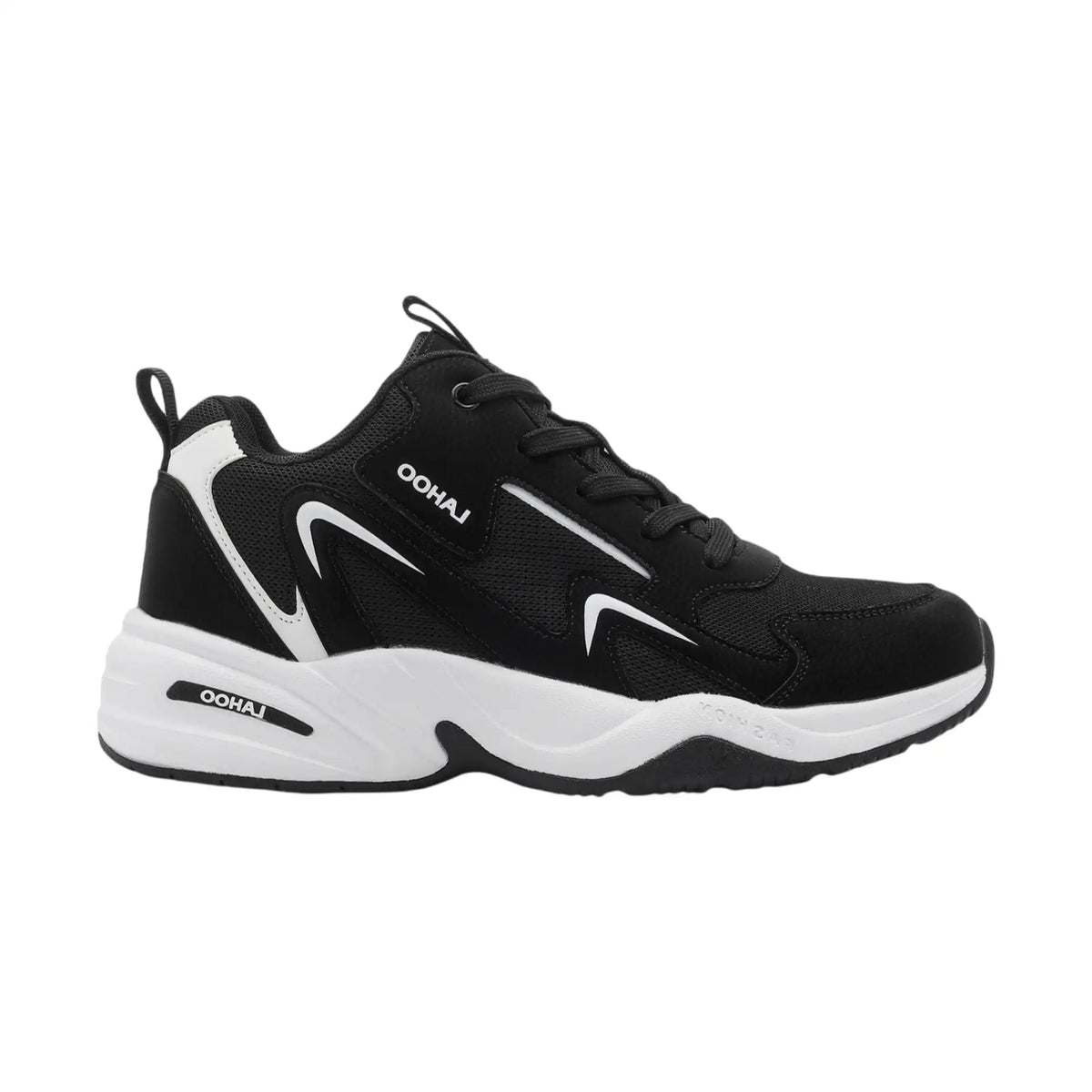 Unisex Everyday Comfort Sneakers – Black & White