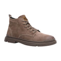Men's Classic Suede Casual Ankle Boots – Dark Taupe