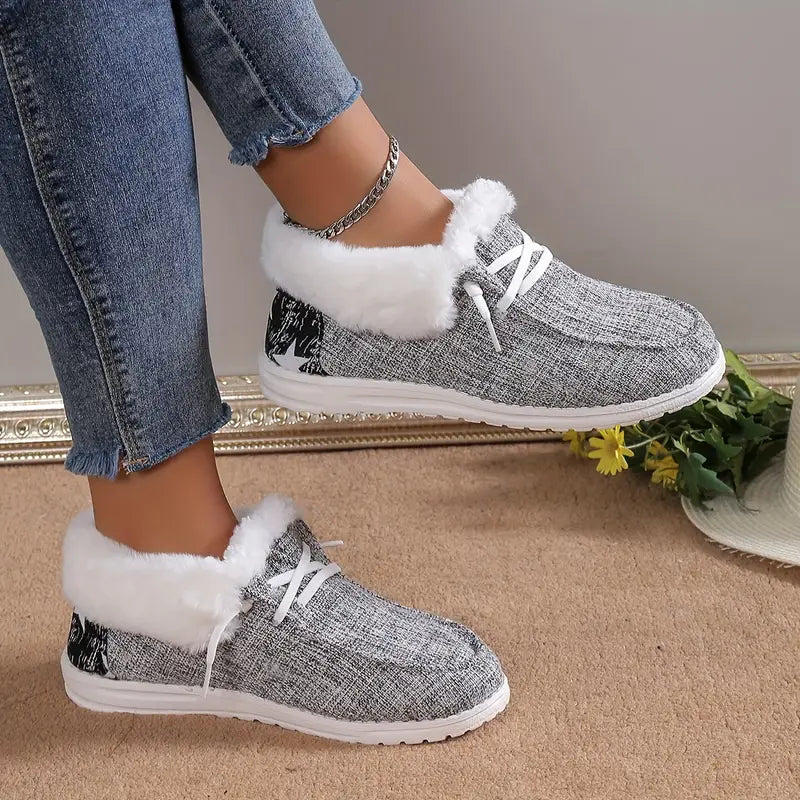 Cozy Womens Thermal Winter Ankle Boots