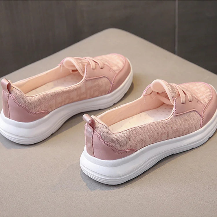 Orthopedic Women's Breathable Slip On Arch Support Non-slip Shoes