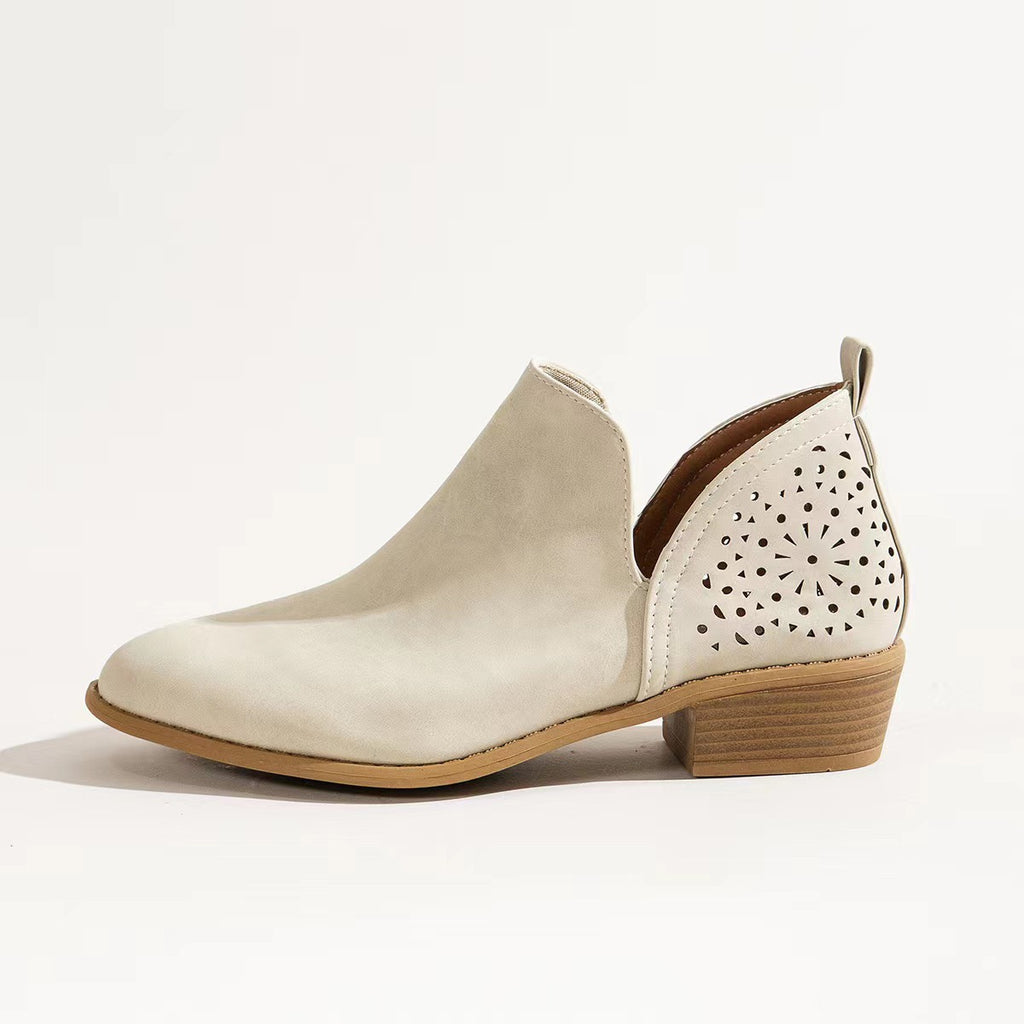 Stylish Pointed Toe Ankle Boots