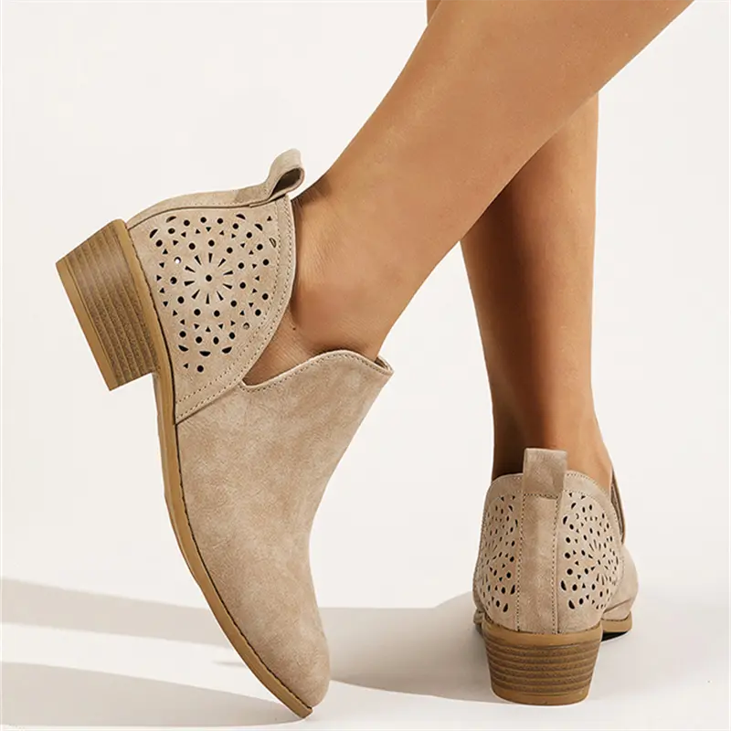Stylish Pointed Toe Ankle Boots