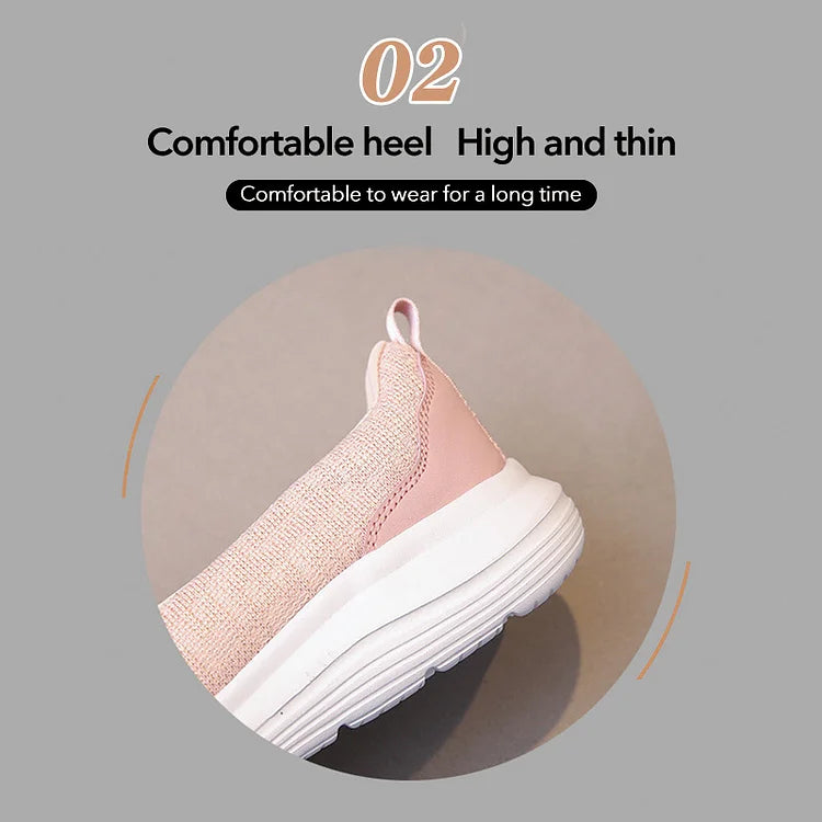 Orthopedic Women's Breathable Slip On Arch Support Non-slip Shoes