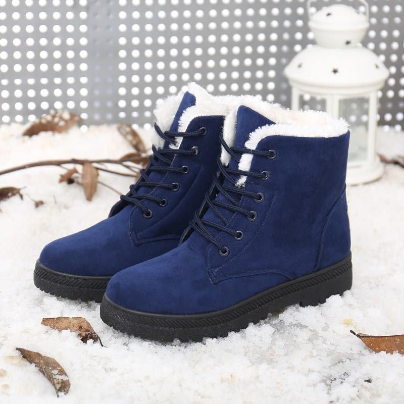 Cozy Thermal Women's Plush Lined Ankle Boots