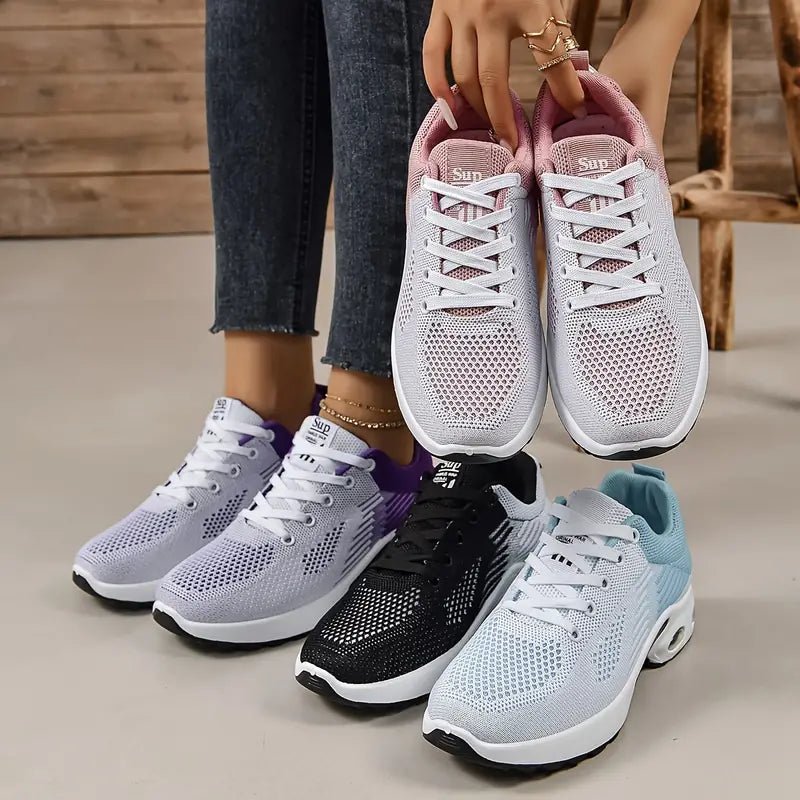 Women's Fashion Breathable Air Cushion Orthopedic Sneakers for Casual Outdoor Gym Activities- BUY 2 FREE SHIPPING